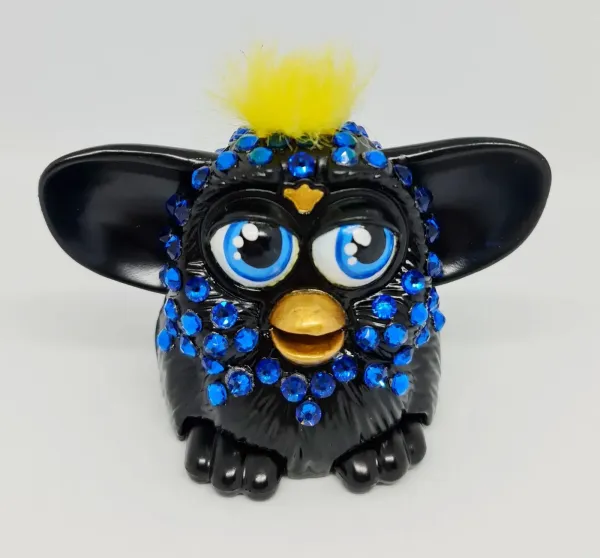 Furby Style negro por Antonio Ponzoña