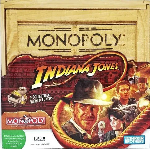 Juego Monopoly Edición Indiana Jones