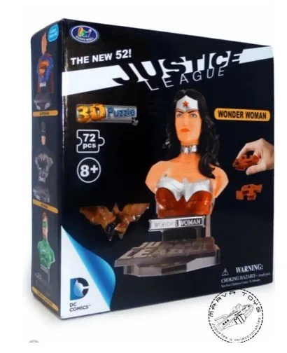 Justice League Rompecabezas Mujer Maravilla 3D