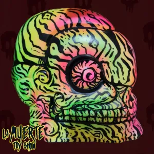 La Muerte Toy Show 1E: Aztec Skull (GID Version)