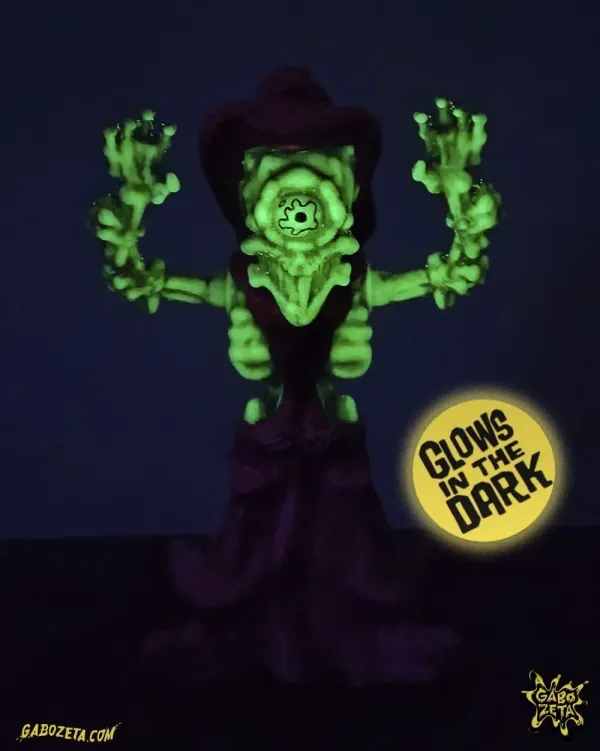La Muerte Toy Show 1E: Rigan Muerte (GID Version) — imagen La Muerte Toy Show 1E: Rigan Muerte (GID Version)