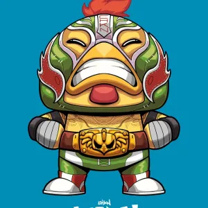 "Luchamp" Ilustración por Creon Chickenhead