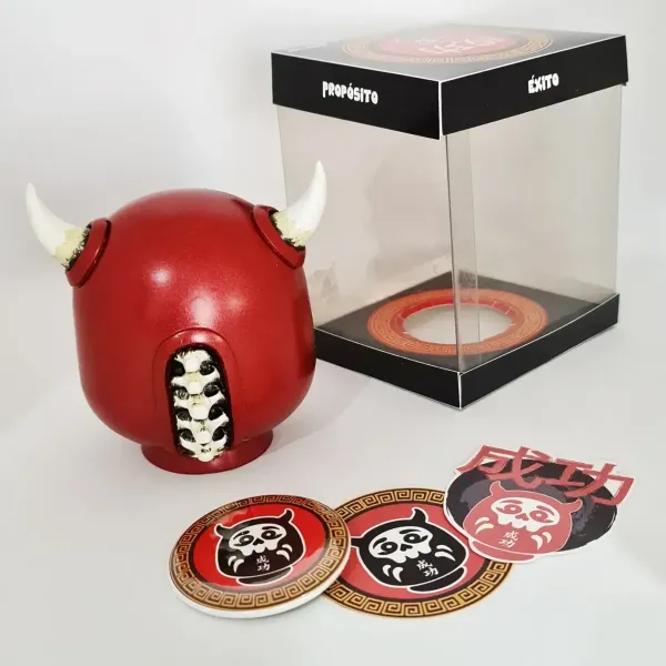 Marva The Skull Daruma