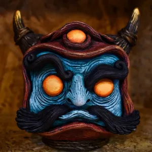 Marva The Skull Daruma: Bloody Monk