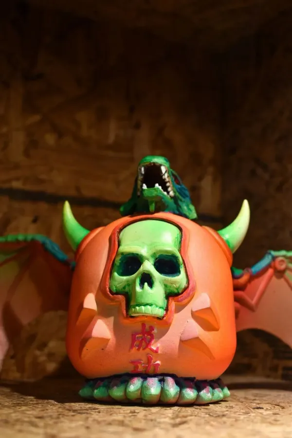 Marva The Skull Daruma: El Dragón