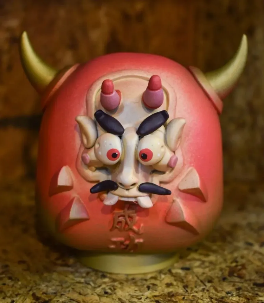 Marva The Skull Daruma: Happy Skull