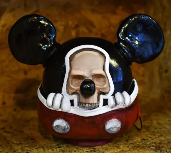 Marva The Skull Daruma: Mickey Daruma