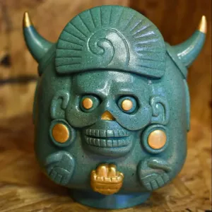 Marva The Skull Daruma: Mictlantecuhtli
