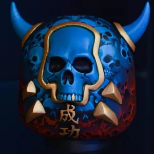 Marva The Skull Daruma: Toy Terror Daruma