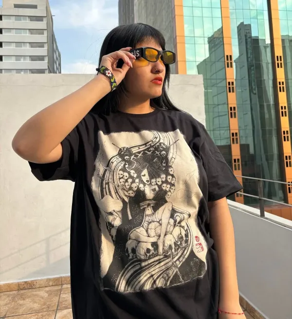 Playera Tokyo Jesus x Marva "Euphoria" Mediana / Medium
