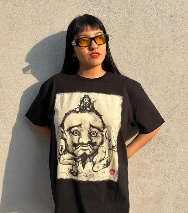 Playera Tokyo Jesus x Marva "Gotaimen" Grande / Large — imagen Playera Tokyo Jesus x Marva "Gotaimen" Grande / Large